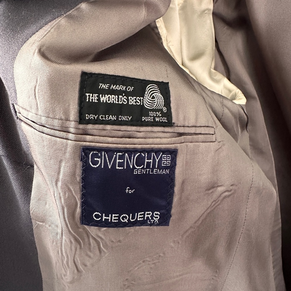 Grey Givenchy Gentleman Jacket